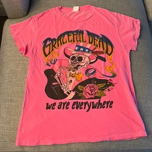 Madeworn Grateful Dead Hot Pink Tee